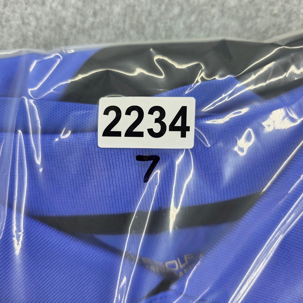 Nike Golf Tour Performance Dri Fit Polo Shirt Men's XL Blue Colorblock Pocket - Picture 12 of 12